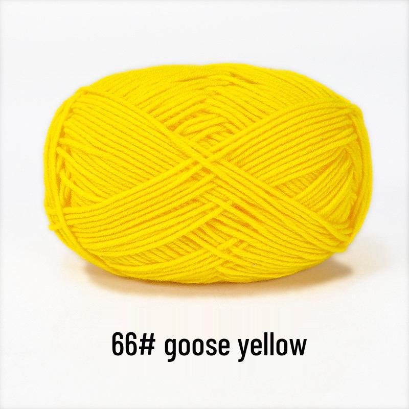 Baby 4-lagiges Milchbaumwollgarn zum Stricken von DIY-Schals oder Decken