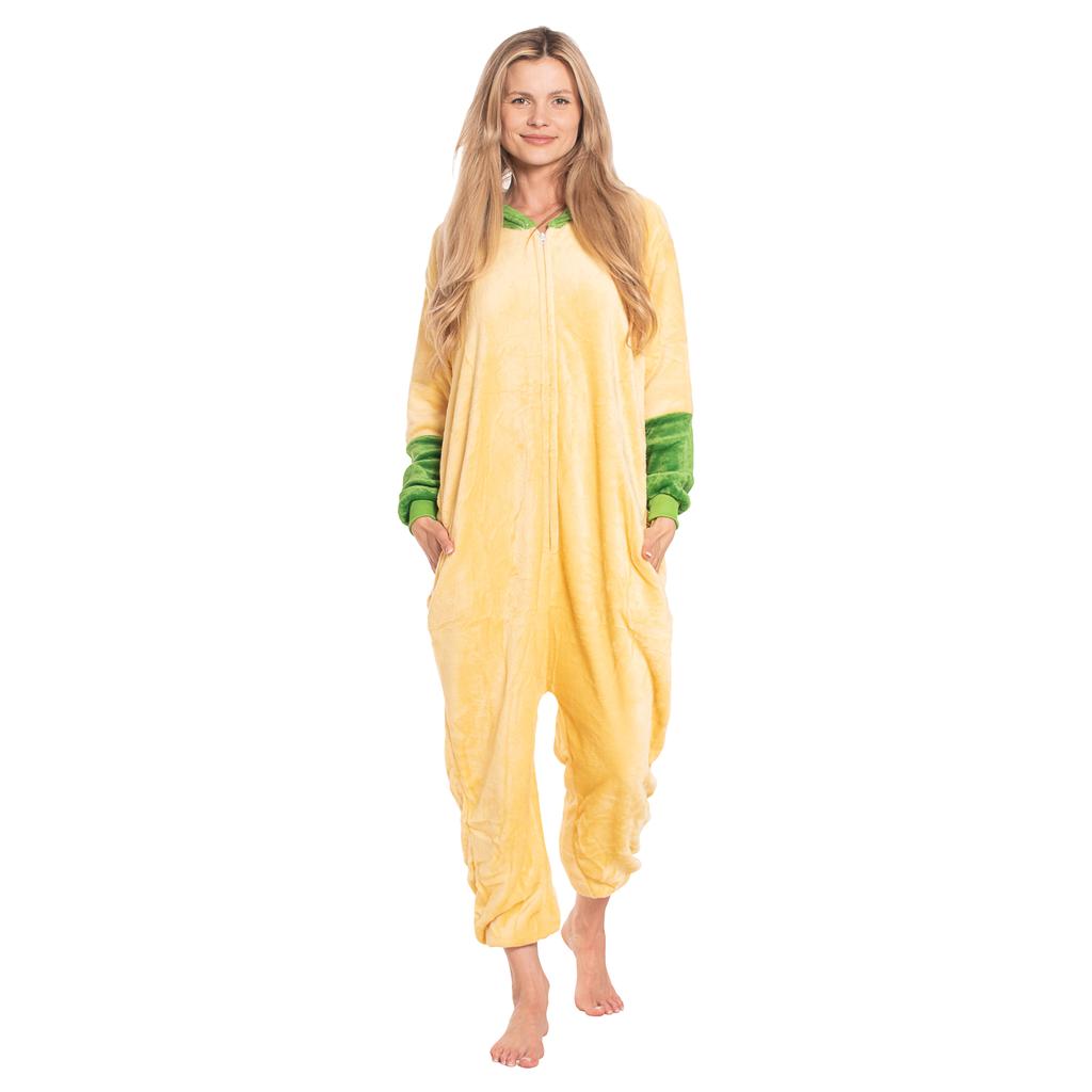 Piżama damska kombinezon kigurumi onesie star wars yoda żółty 155-165 cm m