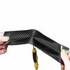 5m Nano Kohlefaser Auto Türschweller Schutzband 3D Kratzfest Klebefolie für SUV/LKW/Fahrzeugtüren & Stoßfänger PVC Zierleiste Schutzrolle