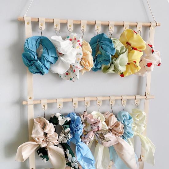 Headband Holder Large Storage Capacity Strong Load-bearing Wall Hanging Hair Accessories Organizer Rack