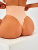 3pcs Large Size Women Summer Sexy Body Shaping Belly Strong Hip Breathable High Waist Thong Underwear