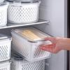 Refrigerator Storage Box Fridge Organizer Fresh Vegetable Fruit Boxes Drain Basket Storage Containers Pantry Kitchen Organizer