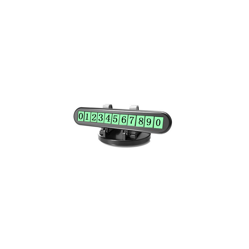 Car Dashboard Mount Holder Stand W/ Phone Number Plate For Mobile Cell Phone GPS