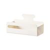 Magnetic Wall-Mounted Tissue Box: Punch-Free Wet Wipe Storage Holder for Kitchens & Refrigerators, Upside Down Pull-Out Design.