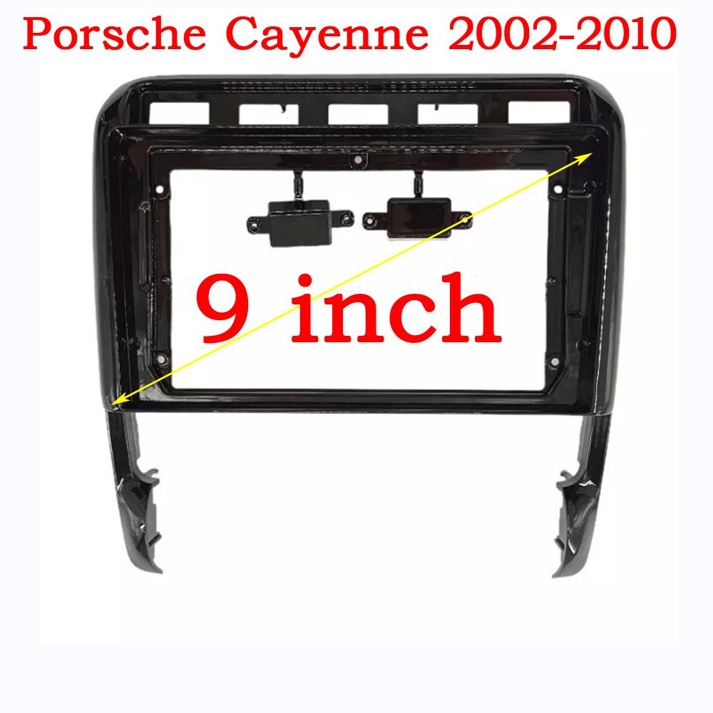For porsche 2002-2010 CAYENNE Cayenne 9INCH Car Radio Android Stereo audio screen player navigation cables Harness frame
