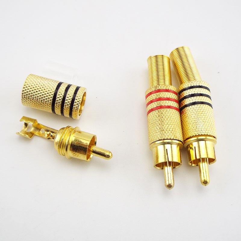 Позолоченный разъем RCA — фото 5