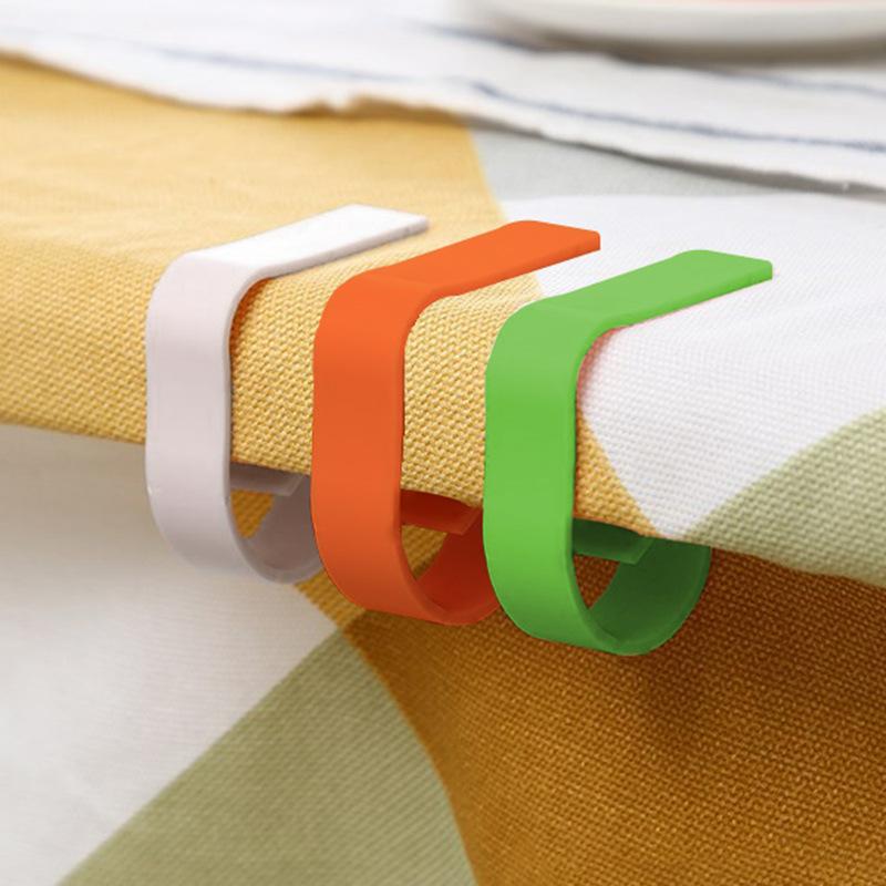 Non-Slip Tablecloth Clips Plastic Tablecloth Holders for Home Dining Kitchen