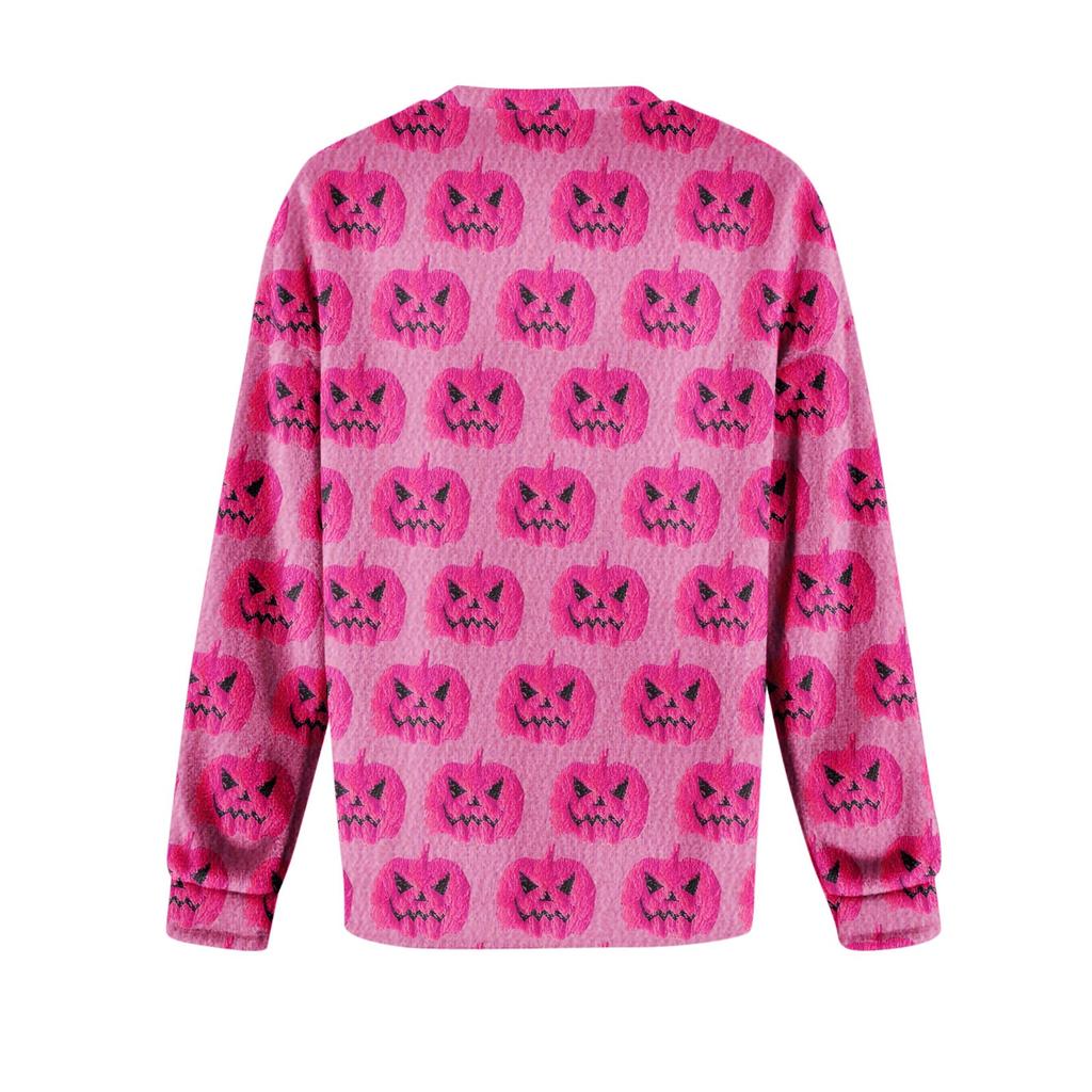 Damen-Sweatshirt mit Farbblock-Motiv, langärmelig, Rundhalsausschnitt, lässig, bequem, locker, leicht, Damen-Sweatshirt