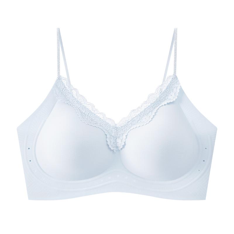 Simple and seamless women's lift comfortable and breathable anti-sagging vest integrated bra