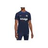 Nike Chelsea FC Strike Color Block Letter Logo Print Crew Neck Short Sleeve T-Shirt Men Tops Navy-Blue DJ8586-422