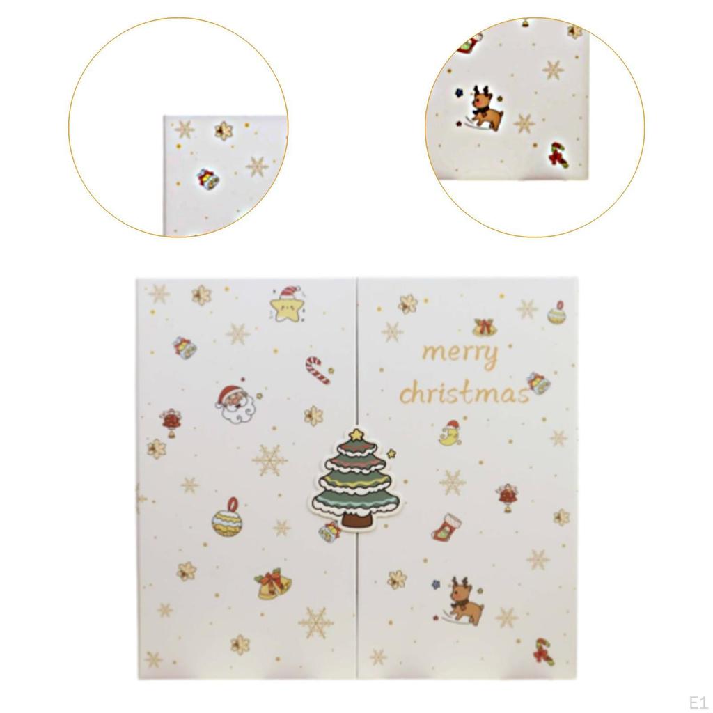 Cutie Cadou Calendar Advent de Crăciun Cutii de Petrecere Festival Decor de Sărbători