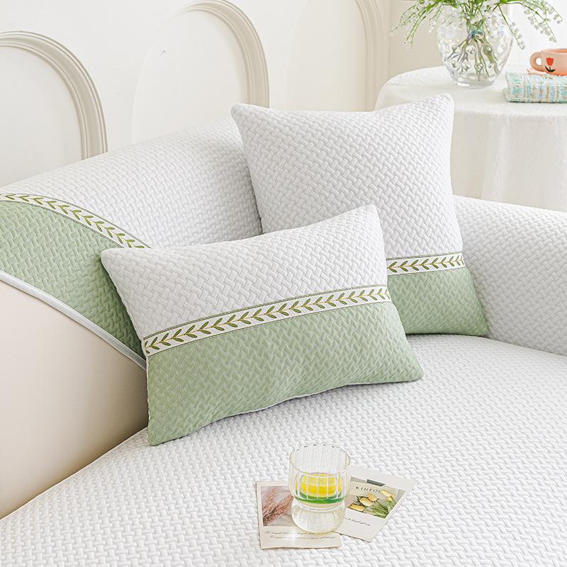 Cool Sofa Cushion Summer Sofa Cover Popular New  High-End Backrest Cover Summer New Seat Cushion