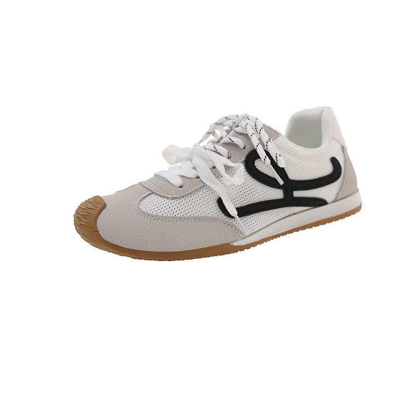 Non-slip Mesh Breathable Little White Shoes Women's Summer 2025 New Fashion Versatile Retro Sports and Leisure Forrest Gump Shoes