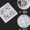 10/30/50pcs Disposable Shower Drain Hair Catcher Mesh Design Anti-Clog Mesh  Bathtub Drain