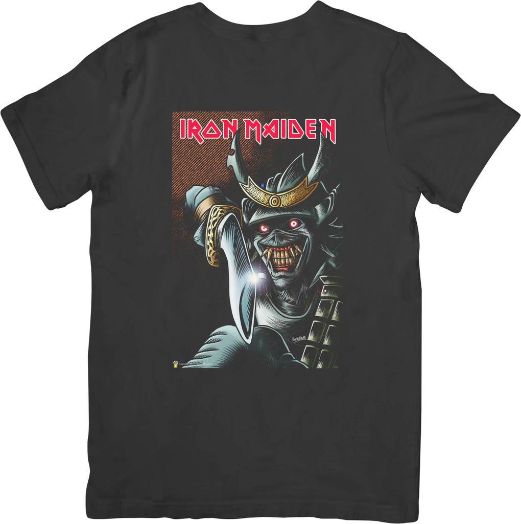 Iron Maiden Music Unisex Fit for Men & Women Quality Cotton T-Shirt Black