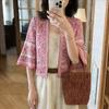 ZANZEA Womens Casual Open Front Loose Half Sleeve Bohemian Print Cardigan Cover Up Blouse