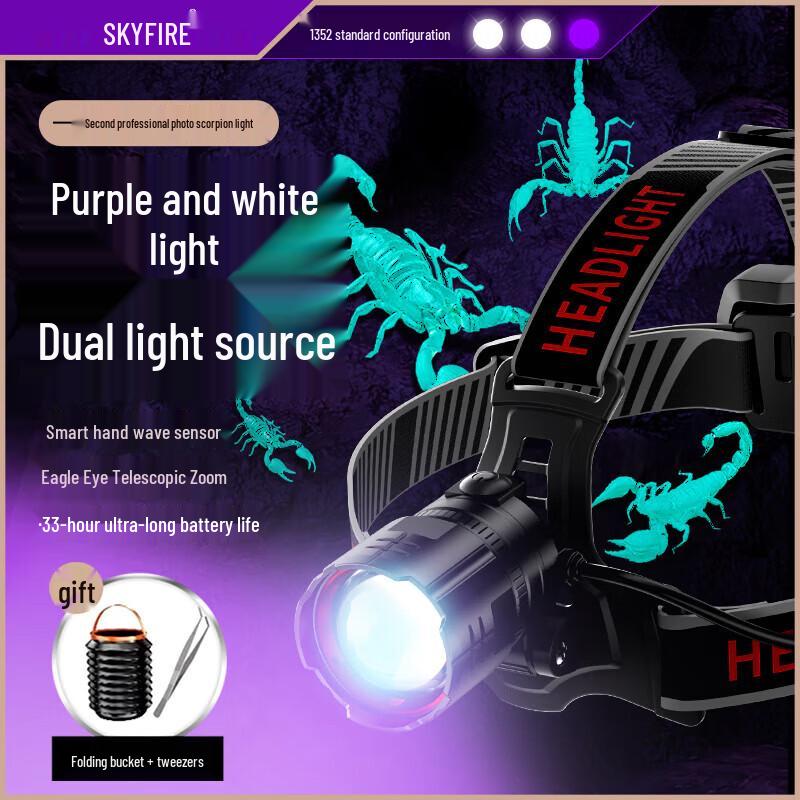 

SkyFire SF-1352 Smart Sensor Headlamp