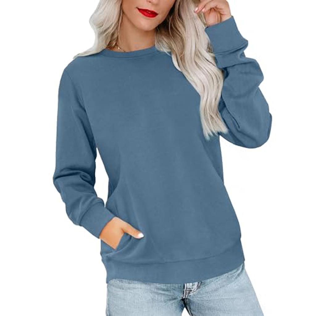Women's Fashionable and Comfortable Pullover Sweatshirt