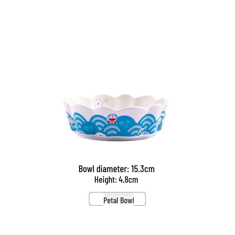 

Cute Cartoon Ceramic Petal Bowl Set