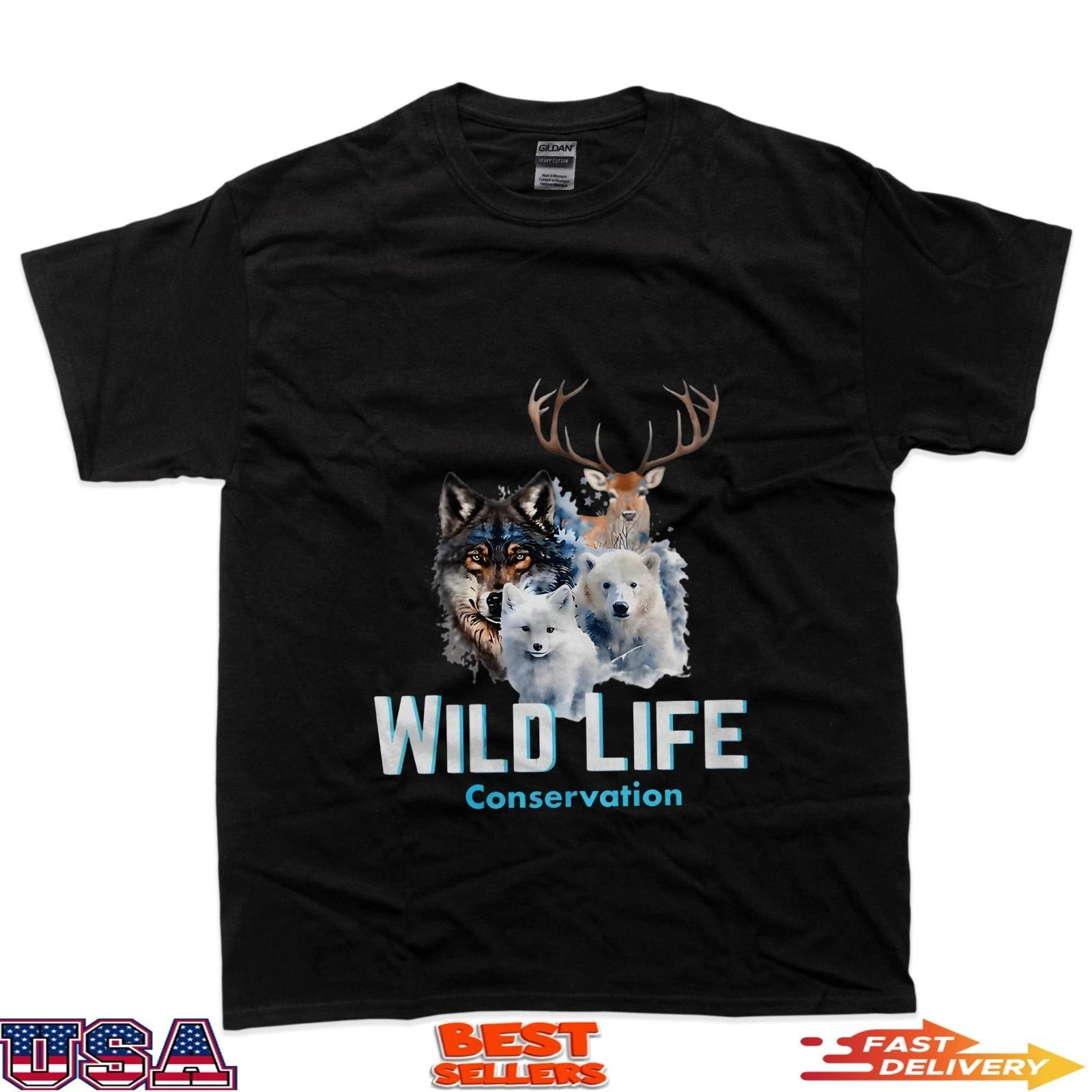 Wildlife Conservation T-Shirt 3XL