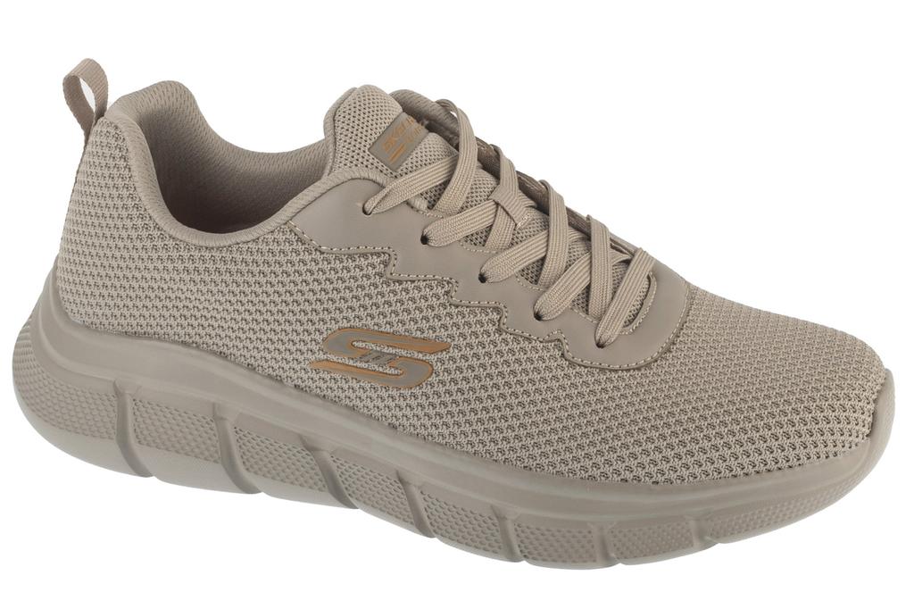 Skechers Bobs B Flex - Chill Edge, Mens Beige Sneakers
