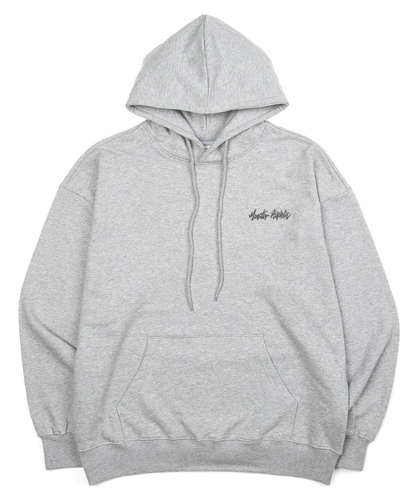 Street Santa Gray Hoodie Gray_8182