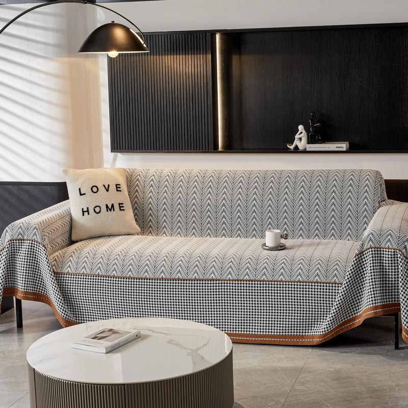 

EIFLOY-Patchwork Luxury Sofa Towels for Living Room, Anti Cat Scratch, Throw Blanket, Couch Slipcover for Pets, 3, 4 Seat 180x130