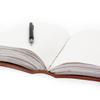 Leather Notebook Flower of Life 10x13 200 Pages