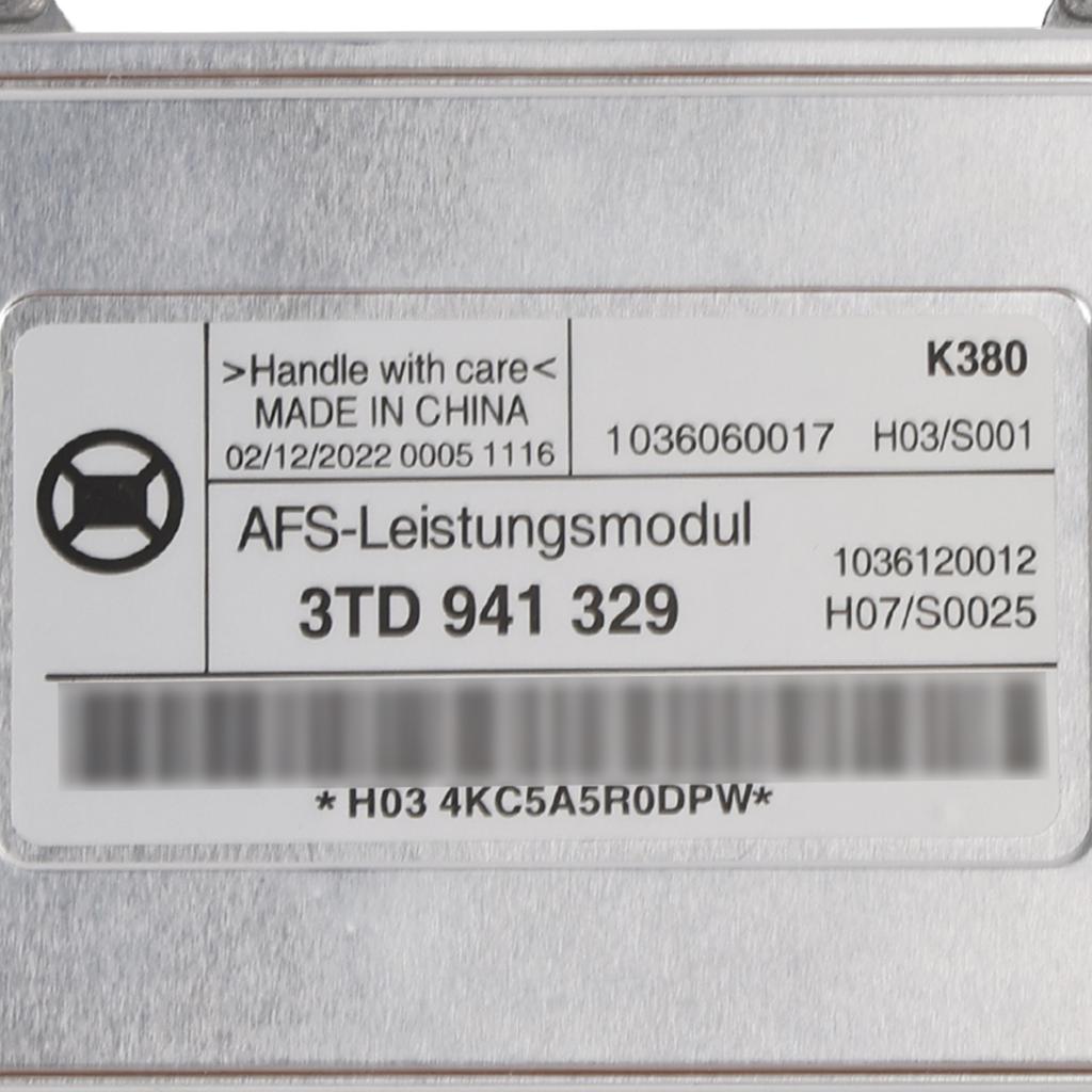 Xenon AFS Headlight Ballast Control Module D3S 3TD941329 For VW Passat 561