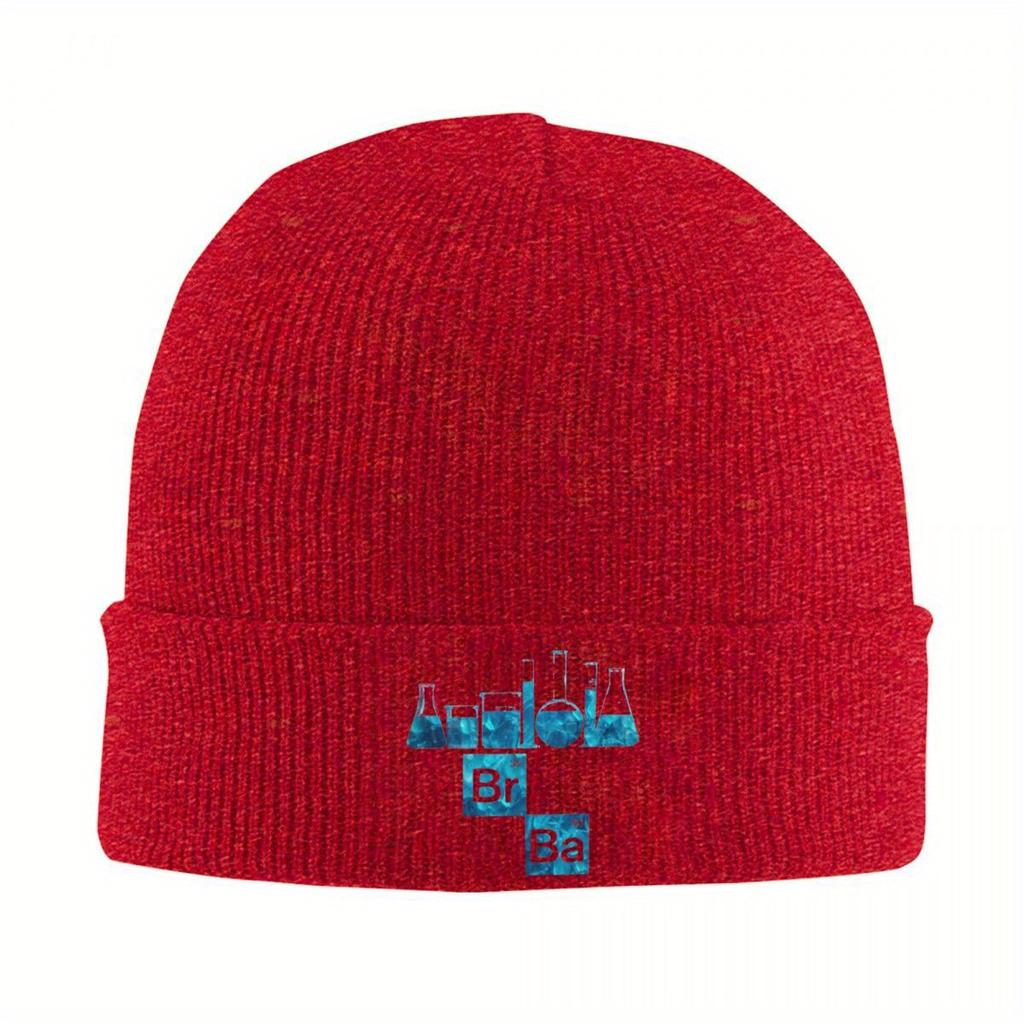 Respect The Chemistry Breaking Bad Knitted Caps for Women Men Beanies Autumn Winter Hats Acrylic Casual Cap