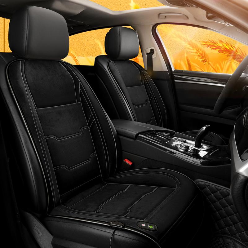 Universal Car Heated Seat Cushion 12V 24V Winter Warm Carriage Heating Blanket - Vehicle Seat Warmer Pad for All Seasons