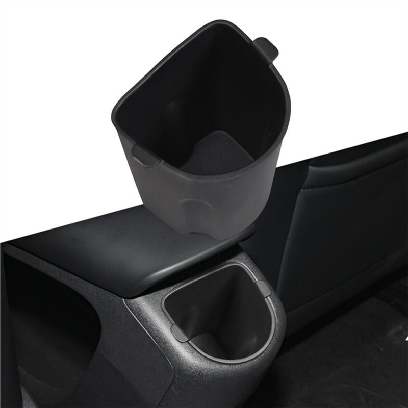 For BYD Dolphin 2023 2024 Central Control Lower Storage Box , Water Cup Cover , Rear Screen Organizer Accessories - 4PCS