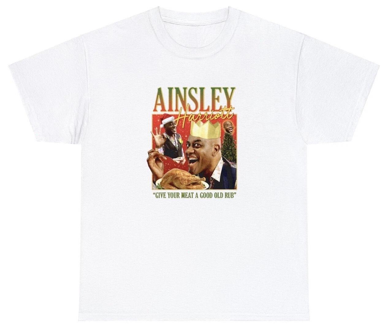 Ainsley Harriott Homage T Shirt Funny Chef Cooking Game Show Food Tee For Fans 3XL
