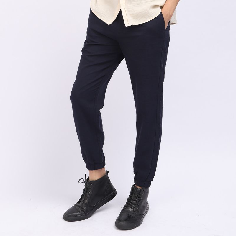 Menseye Small Foot Rubber Band Chinese Fad Workwear Casual Pants