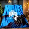 Orlando Magic Flannel Blanket, Use for Birthday/Holiday Gift, Soft Blanket for Sofa/Bed/Camping/Office/Tourism Use,All Seasons
