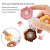 Simple Dimple Puzzle Building Blocks Spinning Top Infinite Assembly Anti Stress Bubble Spinner Kids Education Gyro Fidget Toy