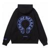 819 CHROME HEARTS 2025 Autumn and Winter New Plus Size Classic Style Logo Hooded Sweatshirt, Suitable for Couples To Wear