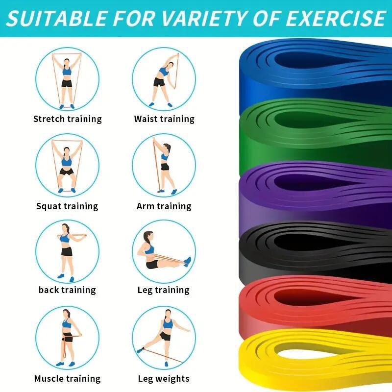 Unlock Your Fitness Potential With Resistance Bands Strength Training Body Building Working Out Stretching Home Gym & More