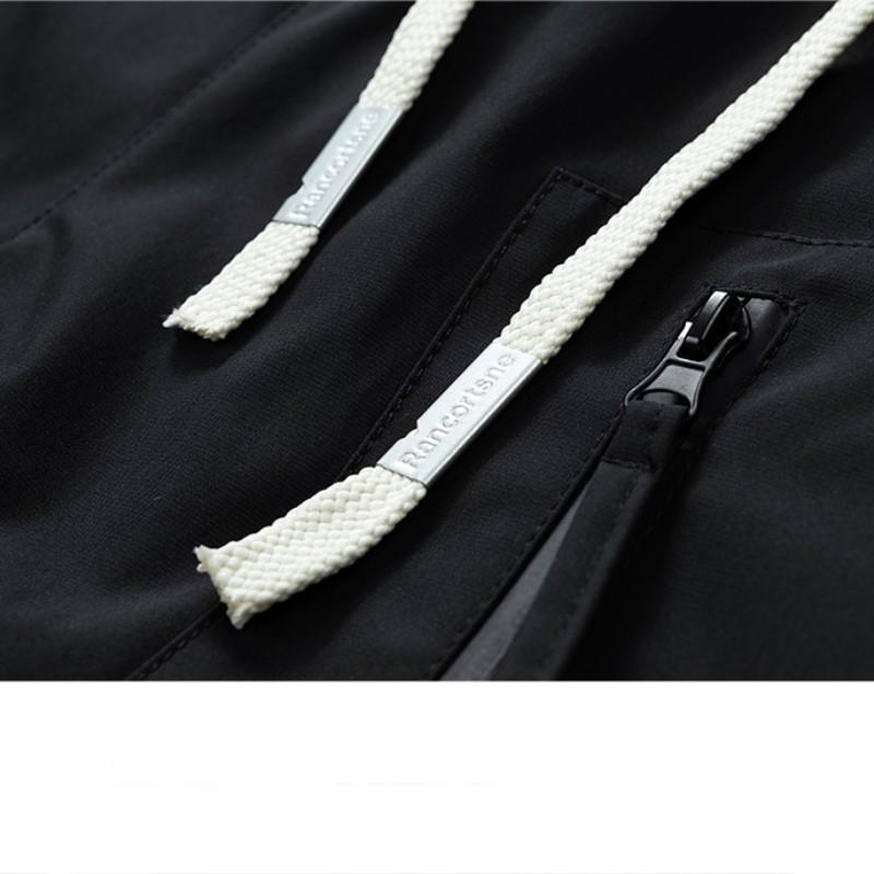 Japanese Overalls Men's Summer Splicing Waterproof Sports Pants New Casual Flat Pants