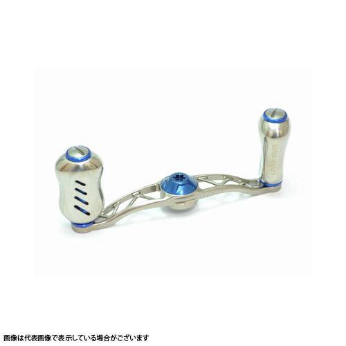 Megatech (LIVRE) Crank Feather 90(For Left-handed Winding) For Shimano(Titanium P + Blue G)