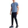 Men's Pants FILA Casual Pants Men's Black Moderate Straight Fit Pants