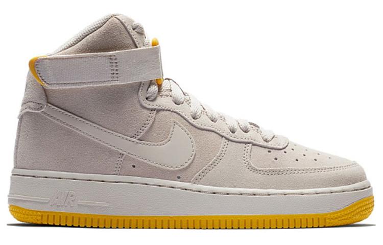 Nike Air Force 1 High 'Desert Sand Varsity Maize' Gs 653998-011