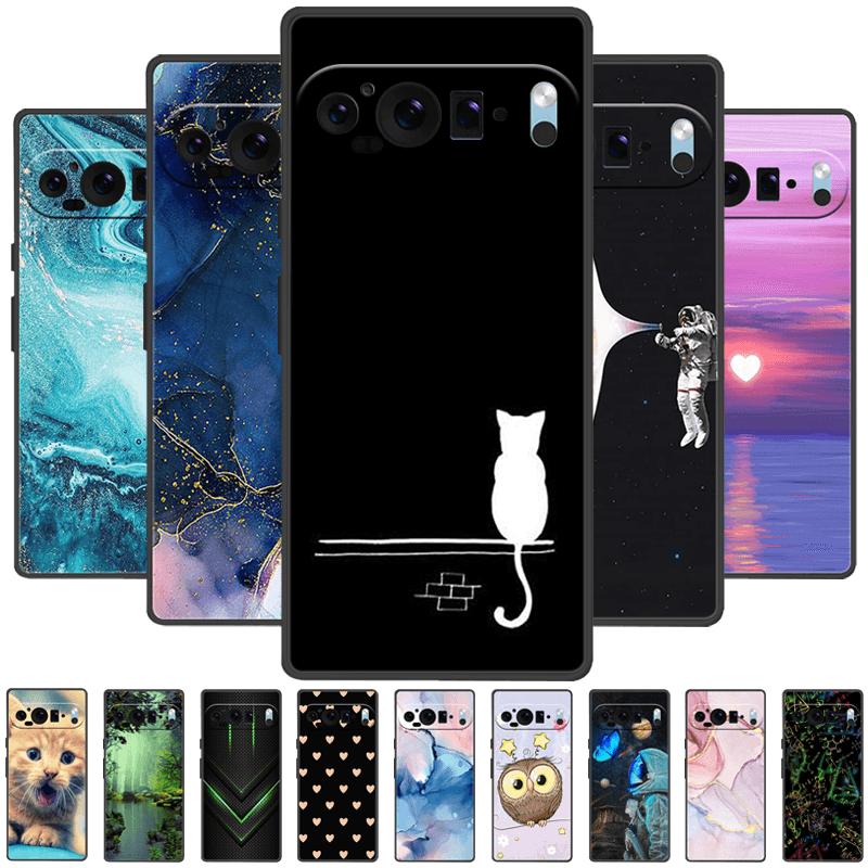 Für Google Pixel 9 Pro XL Hülle GGX8B Mode Weiches Silikon TPU Handy Schutzhülle Für Google Pixel9 Pro XL 5G Stoßfänger Abdeckung