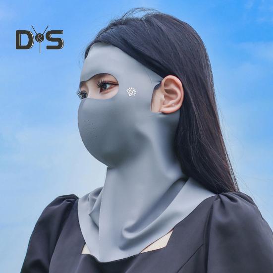 Face Guard Jednobarevně nastavitelný střih Vynikající prodyšnost Ochrana před sluncem Natahovací UV ochrana Nákrčník