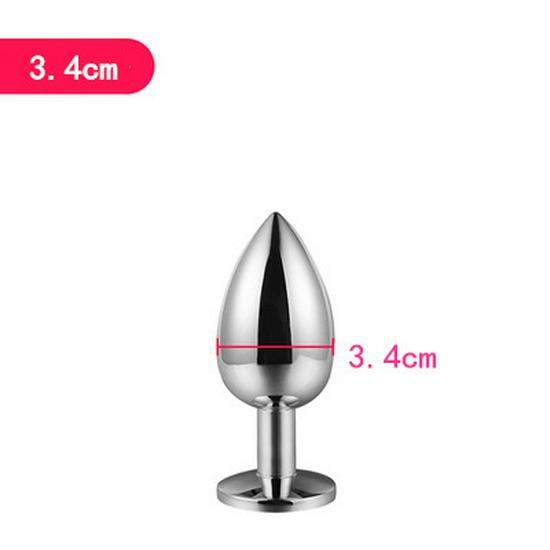 Removable Fox Tail Anal Plug - Beginner's Small Size Anal Dilator