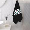Beautiful Smile with Sharp Demon Teeth Soft Face Towel Quick Dry Pool Bath Cotton Towels Breathable