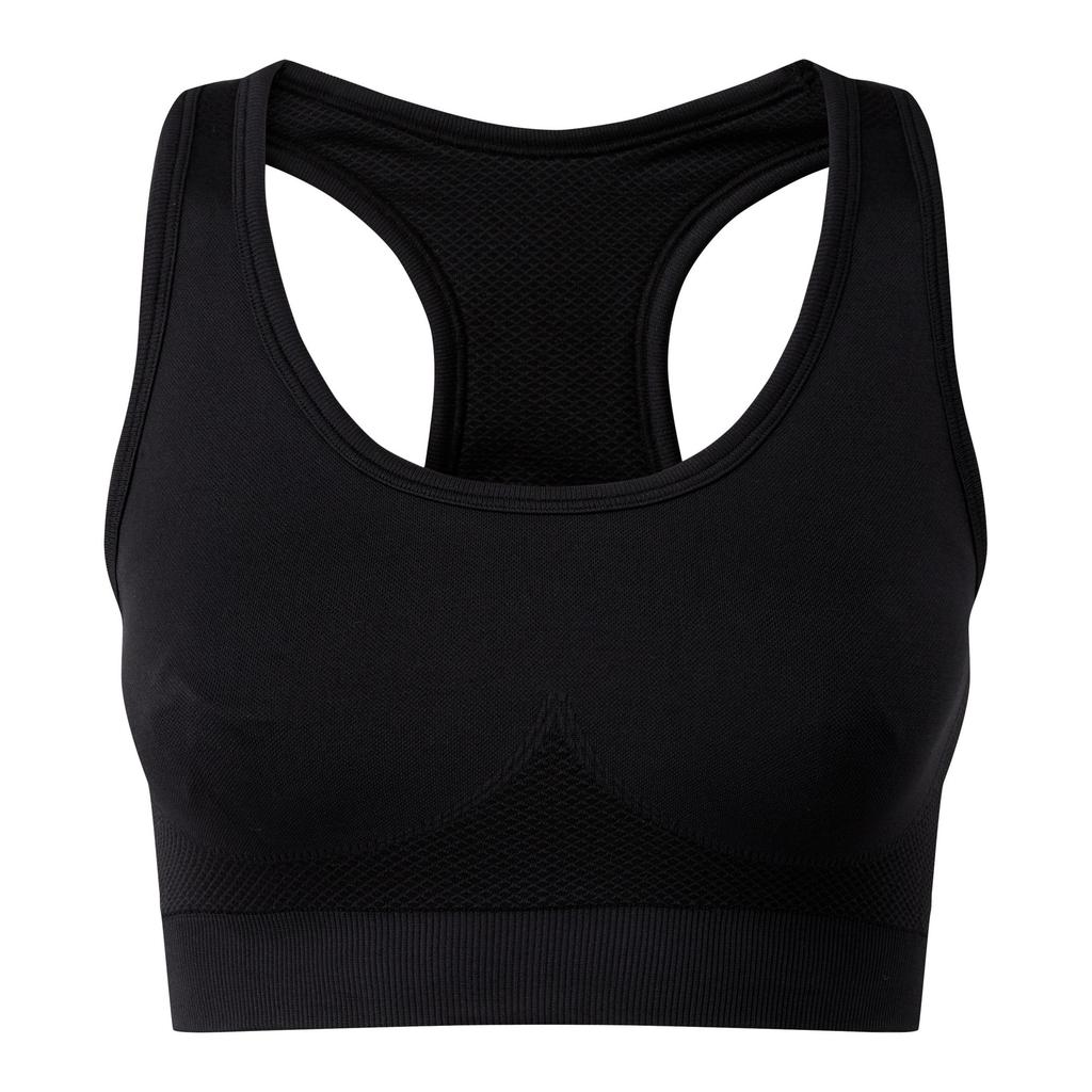 TriDri Womens/Ladies Seamless 3D Fit Multi-Sport Solid Color Sculpt Sports Bra