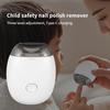Electric Nail Filer Rechargeable Fingernail Polisher With Light Automatic Electric Nail Clipper For Nail Care And Polishing
