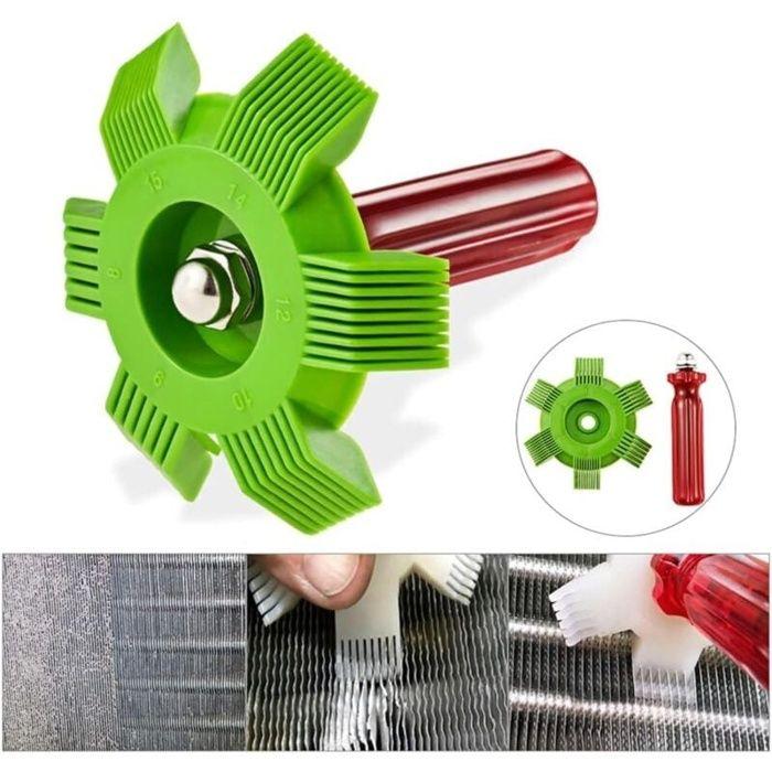 Peigne de Condenseur AC Evaporateur à Condensateur Radiateur Coil Fin Lisseur Peigne Râteau Outil de Conditionnement D\'air