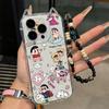 Cat Ear Clear Soft Phone Case for Apple 17PRO, 161513promax, and 12